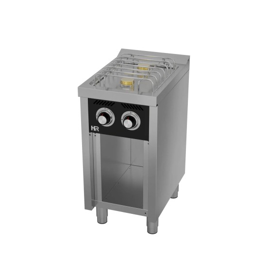 Cocina a Gas 2 Fuegos con Soporte HR Fainca CB2F600E Serie 600