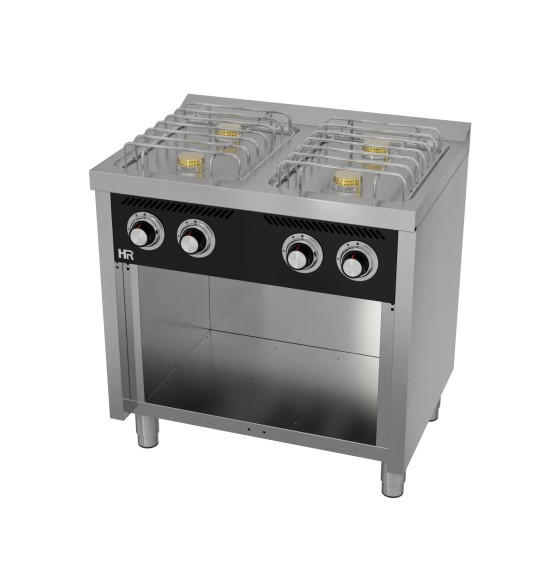 Cocina a Gas 4 Fuegos con Soporte HR Fainca CB4F600E Serie 600