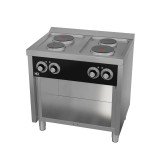 Cocina Eléctrica 4 Placas con Soporte HR Fainca CE4P600E Serie 600