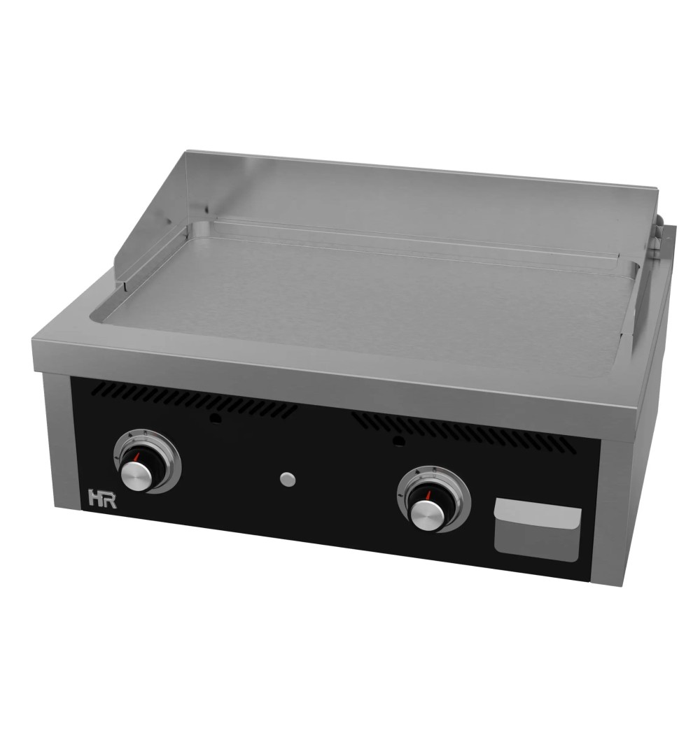 Fry Top a Gas Profesional Placa Lisa HR Fainca FT6008S Serie 600