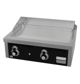 Fry Top a Gas Profesional Placa Cromada Lisa HR Fainca FT6008SCR Serie 600