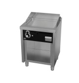 Fry Top a Gas Profesional Placa Cromada Lisa con Soporte HR Fainca FT6006ECR Serie 600