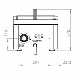 Freidora Eléctrica Profesional 10 Litros HR Fainca FD10L6M600S Serie 600