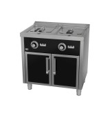 Freidora Eléctrica Profesional Doble 2x10 Litros con Mueble HR Fainca FD10L10L6M600E Serie 600