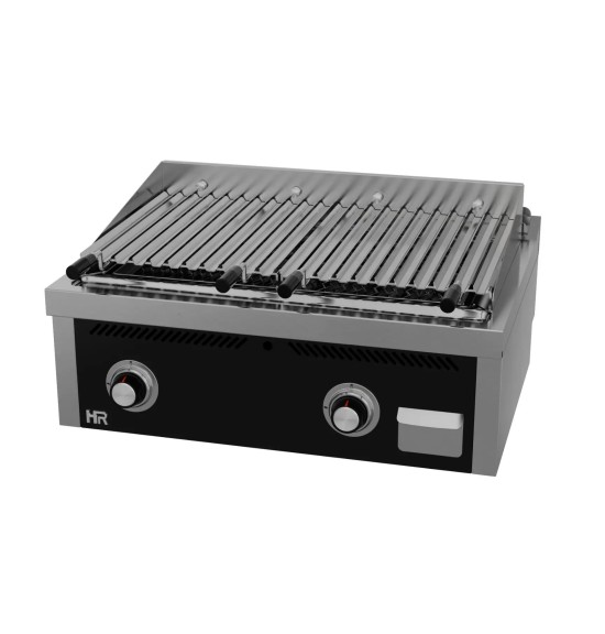 Barbacoa a Gas Profesional Piedra Volcánica Sobremesa HR Fainca B6008S Serie 600