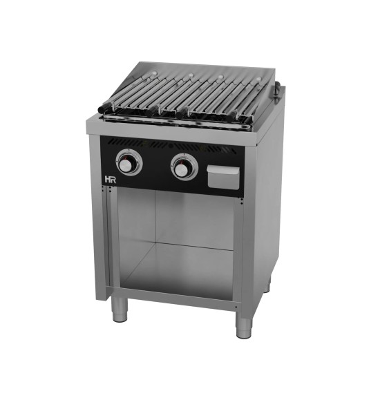Barbacoa a Gas Profesional Piedra Volcánica HR Fainca B6006E con Mueble Serie 600