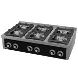 Cocina a Gas 6 Fuegos HR Fainca C6F750S Serie 750