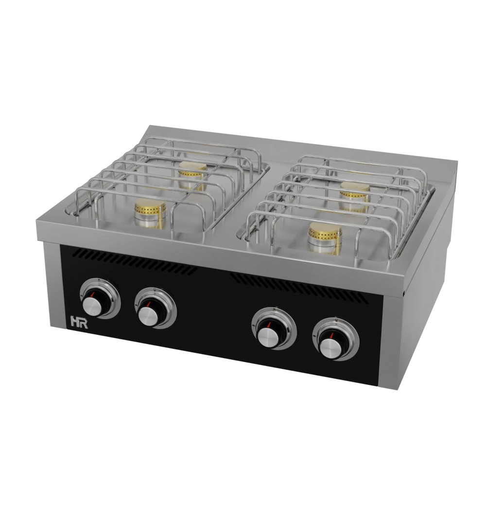 Cocina a Gas 4 Fuegos BASIC HR Fainca CB4F750S Serie 750