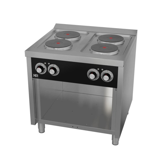Cocina Eléctrica 4 Placas con Soporte HR Fainca CE4P750E Serie 750