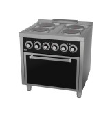 Cocina Eléctrica 4 Placas con Horno HR Fainca CE4P750H Serie 750