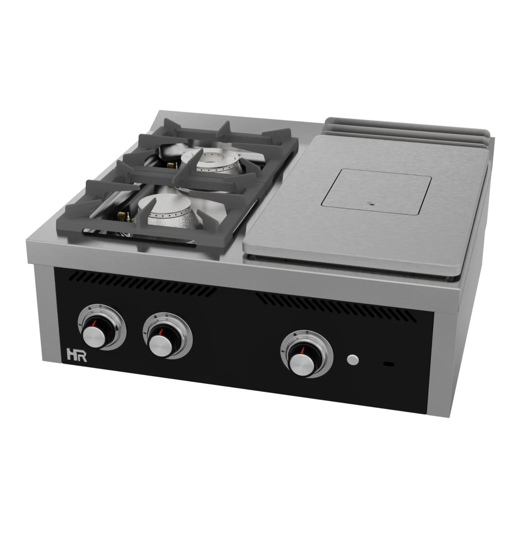 Cocina Mixta Gas HR Fainca PR2F7508S Serie 750