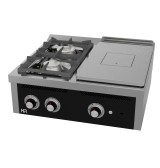 Cocina Mixta Gas HR Fainca PR2F7508S Serie 750