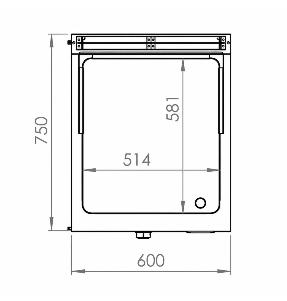 Fry top eléctrico FTE7506E HR Fainca | Serie 750
