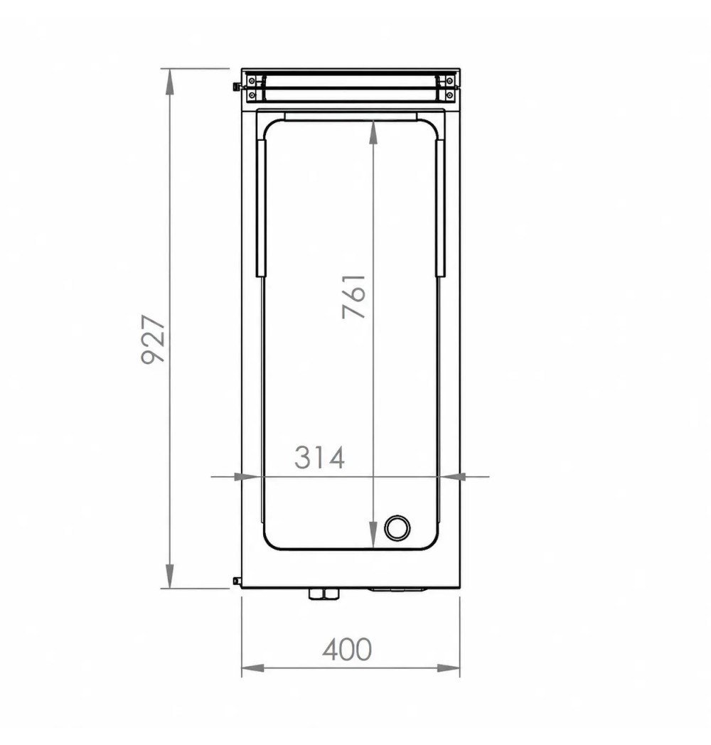 Fry top de cromo FTE9004ECR HR Fainca | Serie 900