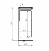 Fry top eléctrico FTE9004S HR Fainca | Serie 900