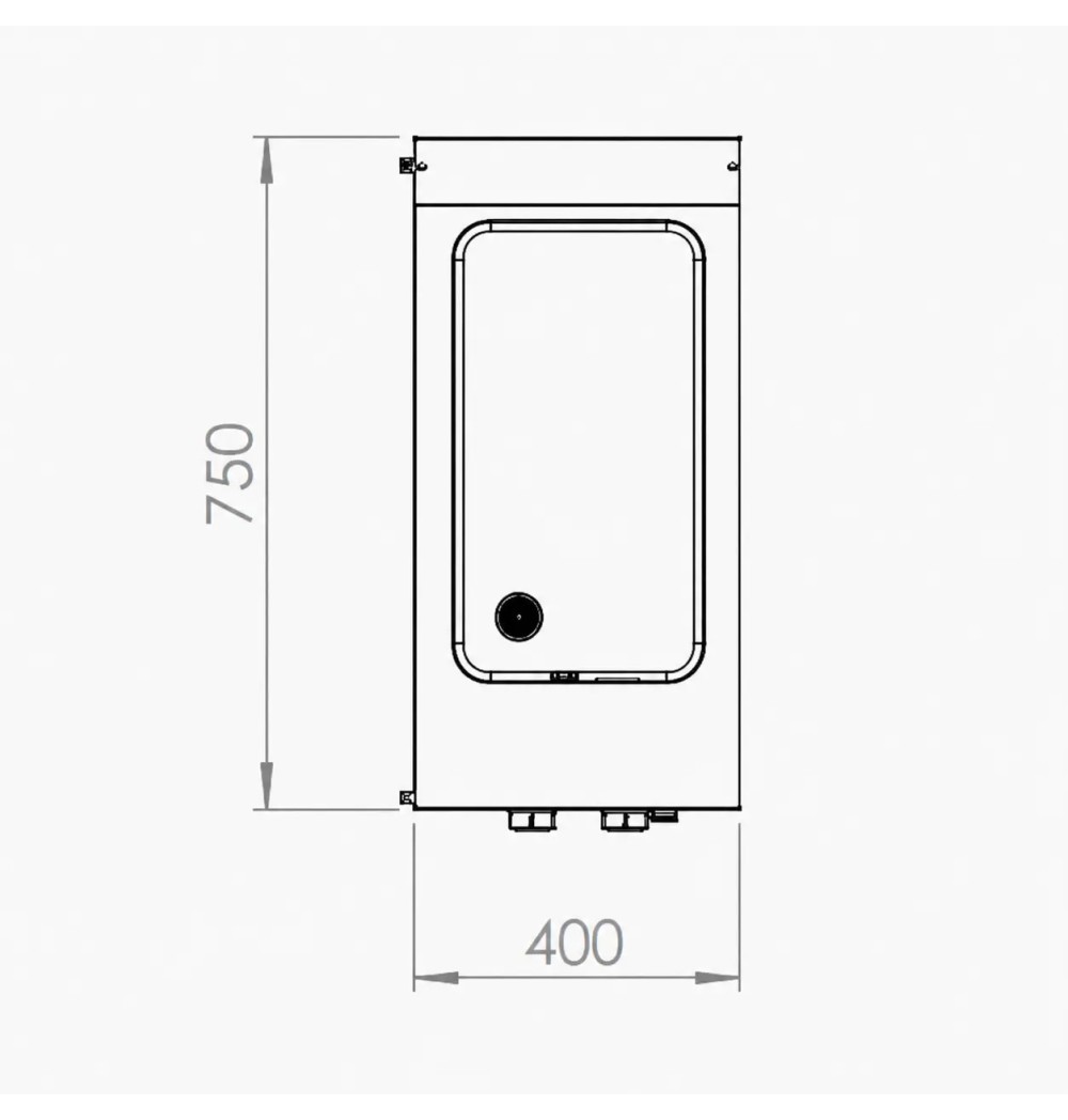 Baño María eléctrico BME7504E HR Fainca | Serie 750
