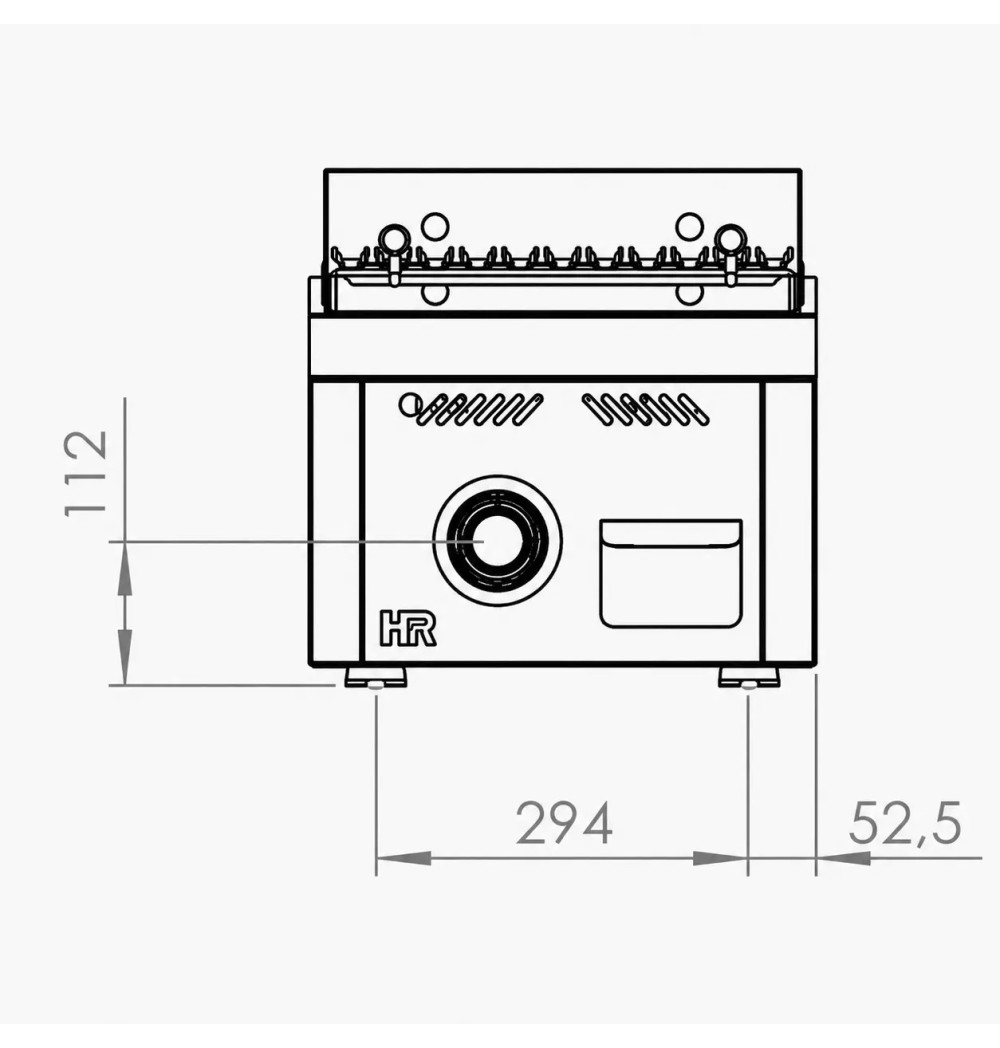 Barbacoa a gas B7504S HR Fainca | Serie 750