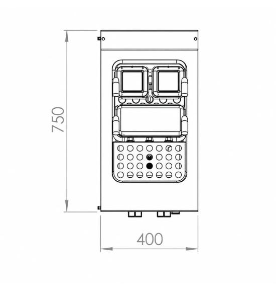 Cocedor de pasta eléctrico CPE25L750E HR Fainca | Serie 750