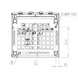 Cocedor de pasta eléctrico doble CPE25L25L750E | Serie 750
