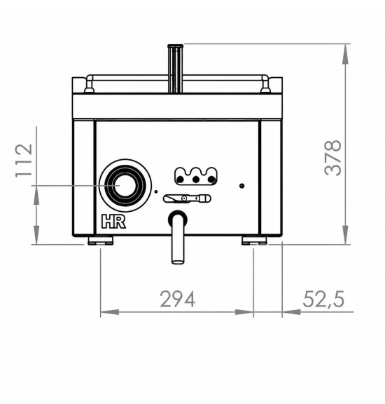 Freidora eléctrica HR Fainca FD15L8M750S | Serie 750