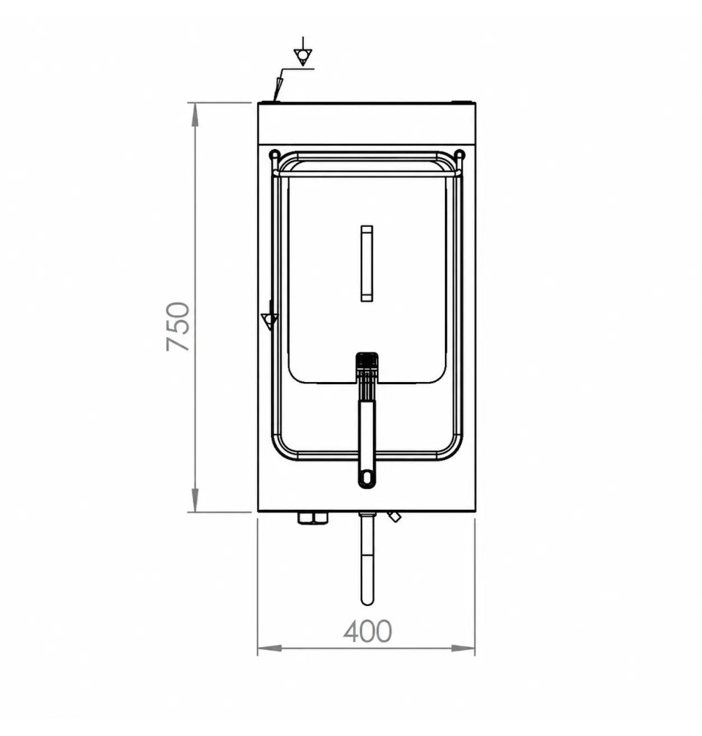 Freidora eléctrica HR Fainca FD15L8M750S | Serie 750