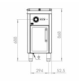 Freidora eléctrica HR Fainca FD15L8M750E | Serie 750