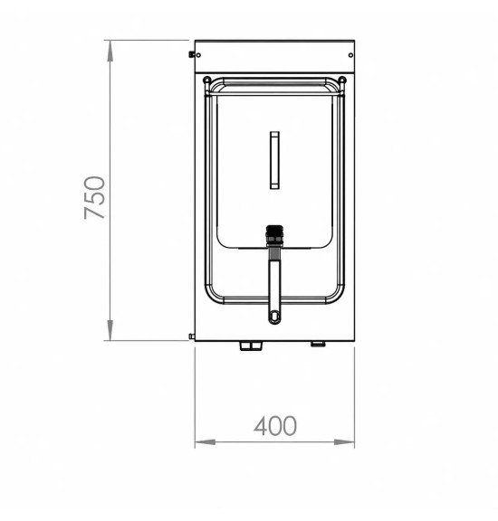 Freidora eléctrica HR Fainca FD15L8M750E | Serie 750