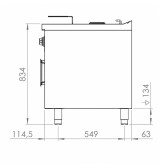Freidora eléctrica doble HR Fainca FD15L15L8M750E | Serie 750