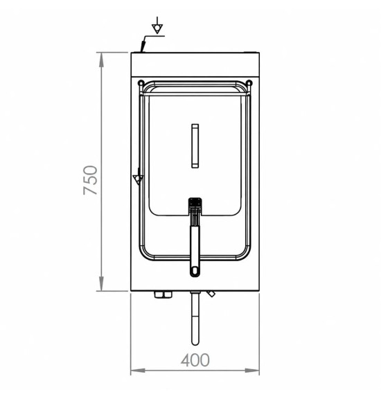Freidora eléctrica sobremesa HR Fainca FD15L6M750S| Serie 750