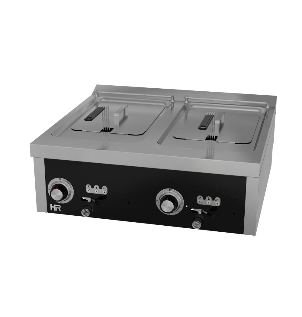 Freidora eléctrica doble HR Fainca FD15L15L6M750S| Serie 750