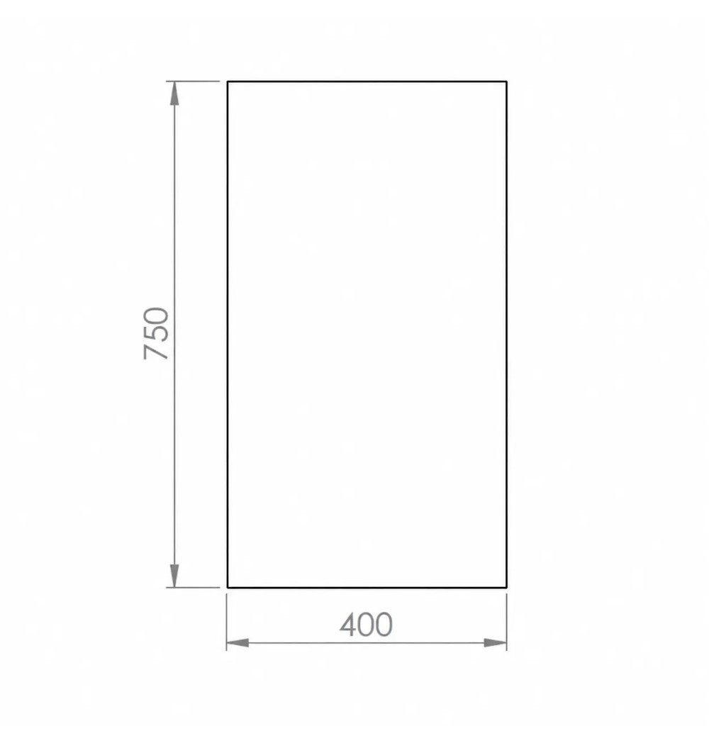Mueble neutro 400 sobremesa HR Fainca CN7504S | Serie 750