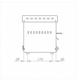 Tostador simple cuarzo HR Fainca T03CON - Gastromáquinas