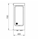 Baño María 400 estante HR Fainca BME9004E | Serie 900