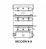 Tostador doble blindado HR Fainca T06CONB - Gastromáquinas