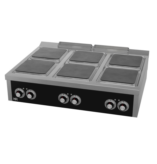 6 placas sobremesa HR Fainca CE6P900S | Serie 900