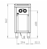 2 placas estante HR Fainca CE2P900E | Serie 900