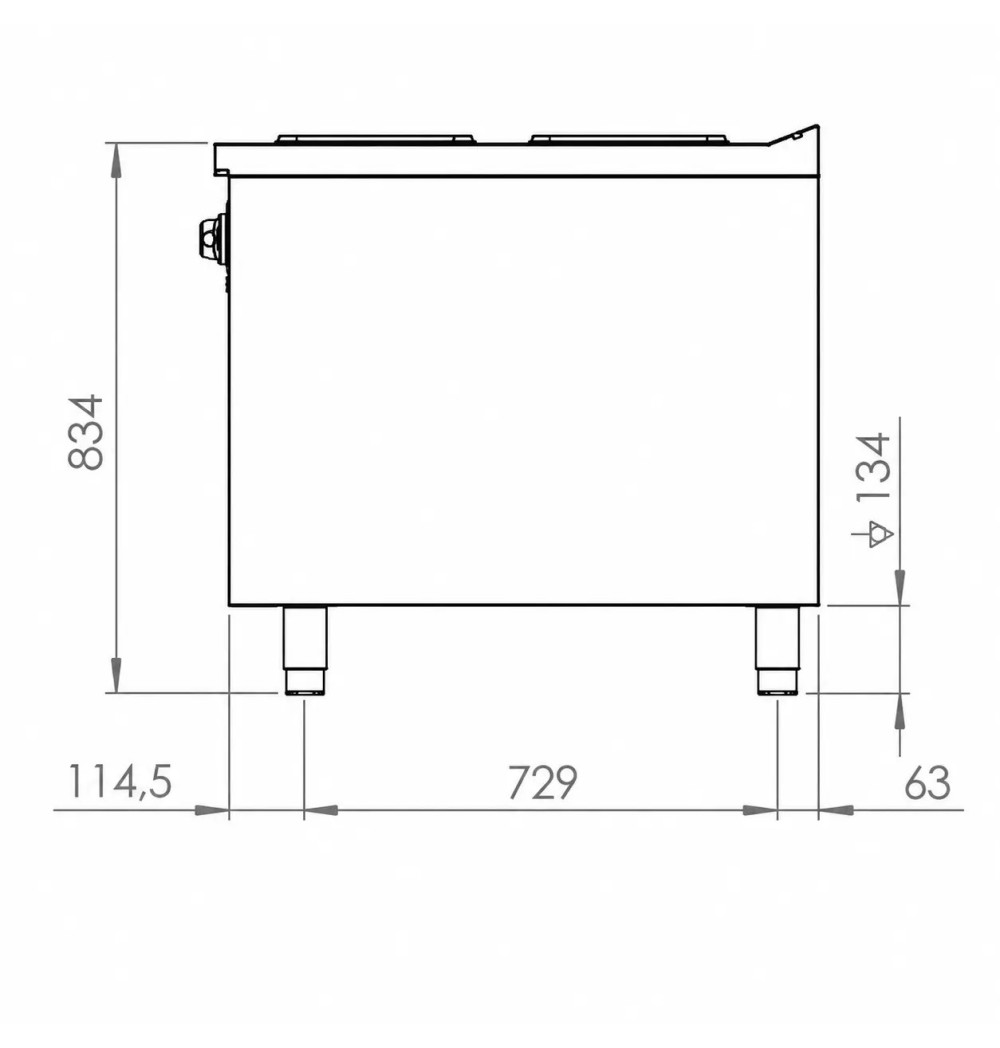 2 placas estante HR Fainca CE2P900E | Serie 900