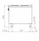 2 placas estante HR Fainca CE2P900E | Serie 900