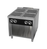 Cocina Eléctrica 4 Placas HR Fainca CE4P900E Serie 900