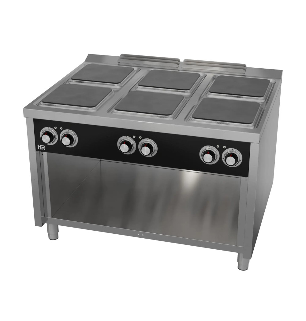 Cocina Eléctrica 6 Placas HR Fainca CE6P900E Serie 900