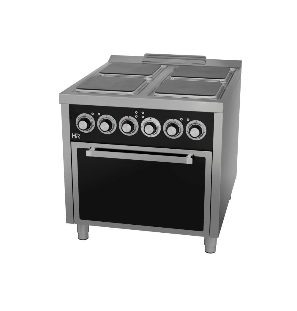 Cocina Eléctrica 4 Placas con Horno HR Fainca CE4P900H Serie 900