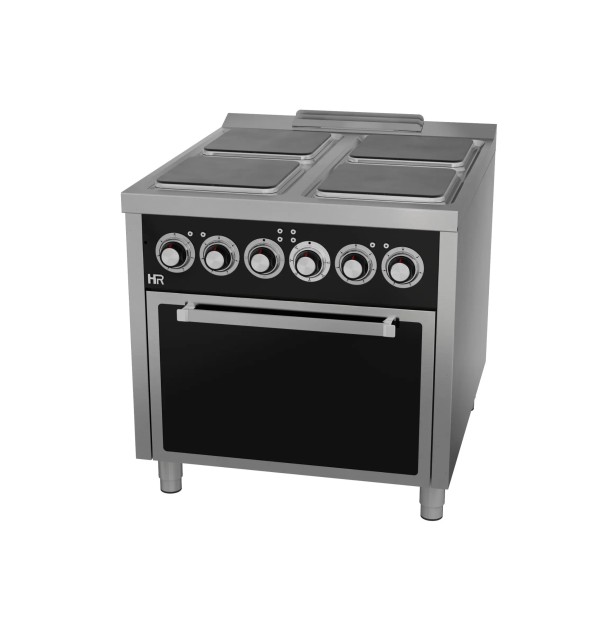 Cocina Eléctrica 4 Placas con Horno HR Fainca CE4P900H Serie 900