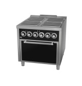 Cocina Eléctrica 4 Placas con Horno HR Fainca CE4P900H Serie 900
