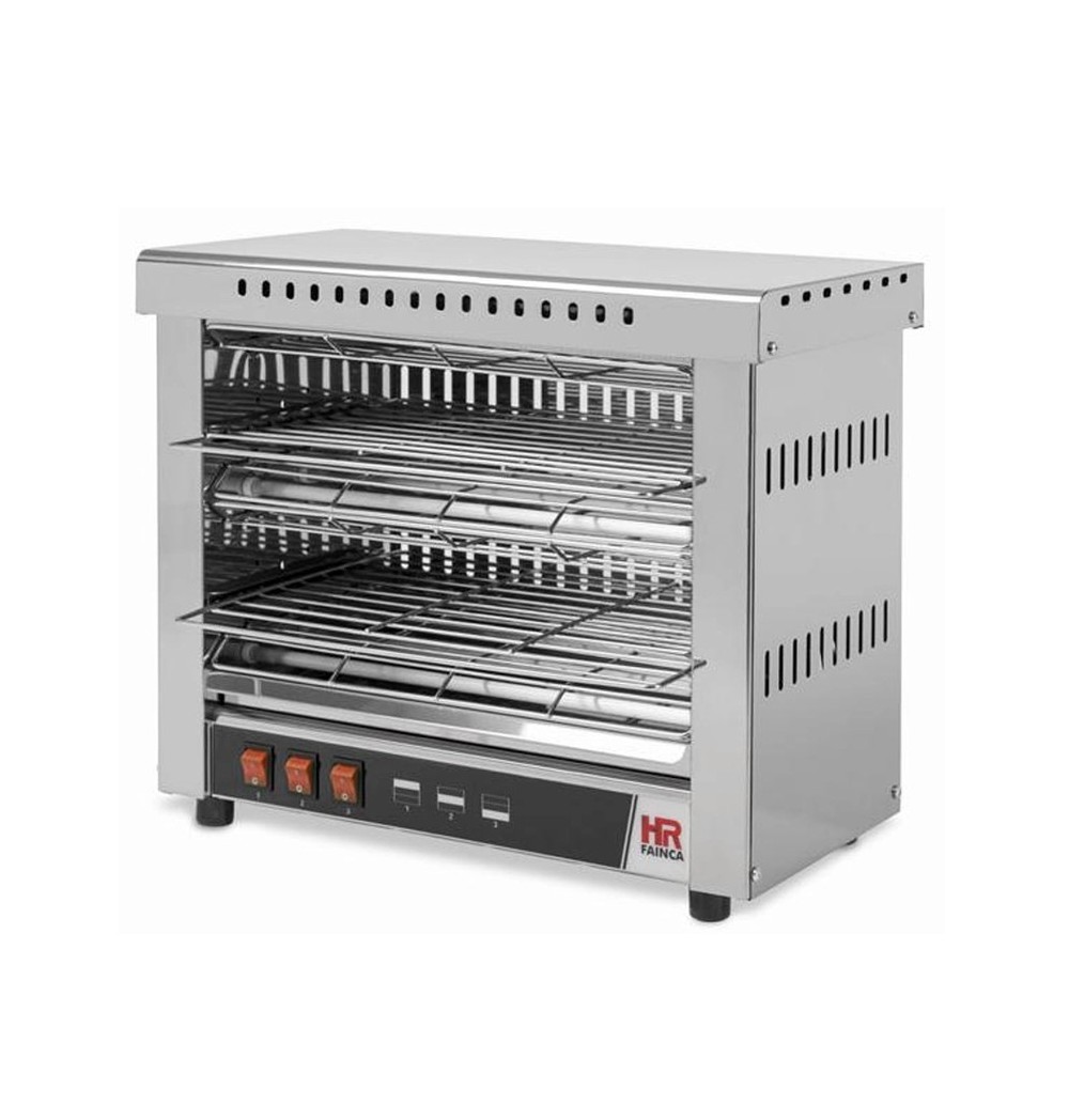 Tostador simple cuarzo HR Fainca T06SIN - Gastromáquinas
