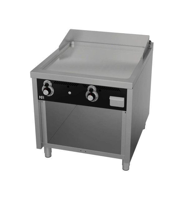 Fry Top a Gas Cromado HR Fainca FT9008ECR | 18,2 kW