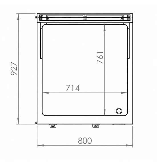Fry Top a Gas Cromado HR Fainca FT9008ECR | 18,2 kW