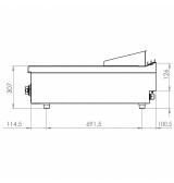Fry Top Eléctrico HR Fainca FTE9008S | 15 kW