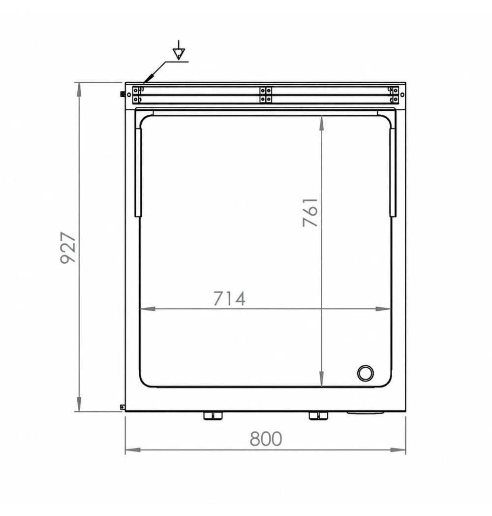 Fry Top Eléctrico HR Fainca FTE9008S | 15 kW