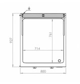 Fry Top Eléctrico HR Fainca FTE9008S | 15 kW