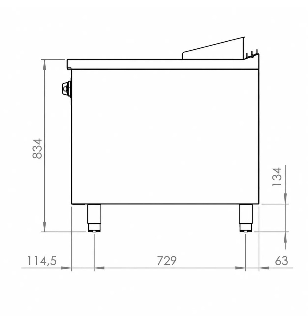 Fry Top Eléctrico HR Fainca FTE9008E | 15 kW